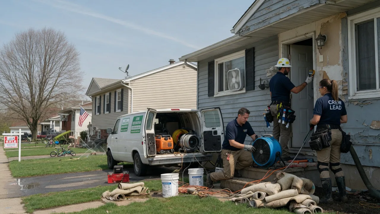 Flood Cleanup in Woodbury, TN near me