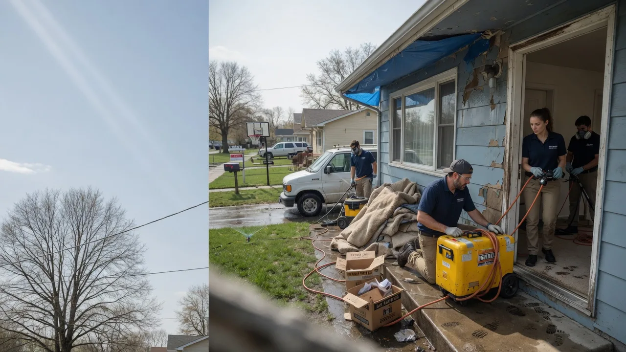 Basement Flood Cleanup in Woodbury, TN near me